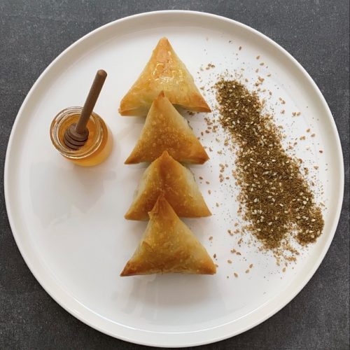 Briwat roomkaas met za'atar van Moroccan Spicy Secrets