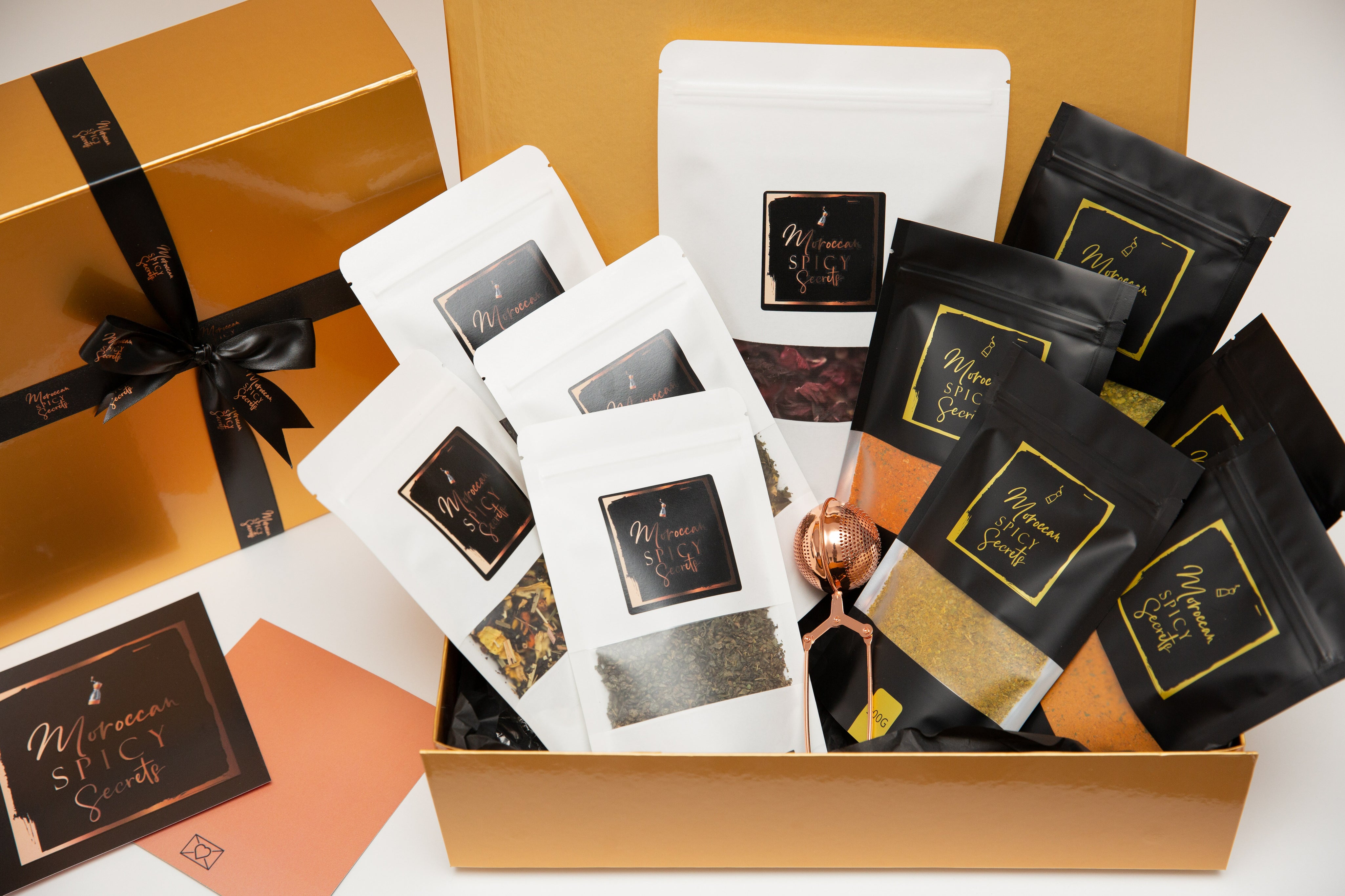 Coffret cadeau 'Coffret Épices &amp; Thé'