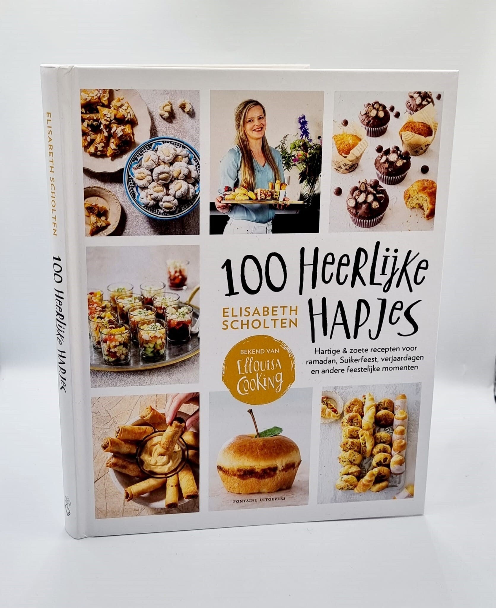 Boek “100 heerlijke hapjes” van Elisabeth Scholten