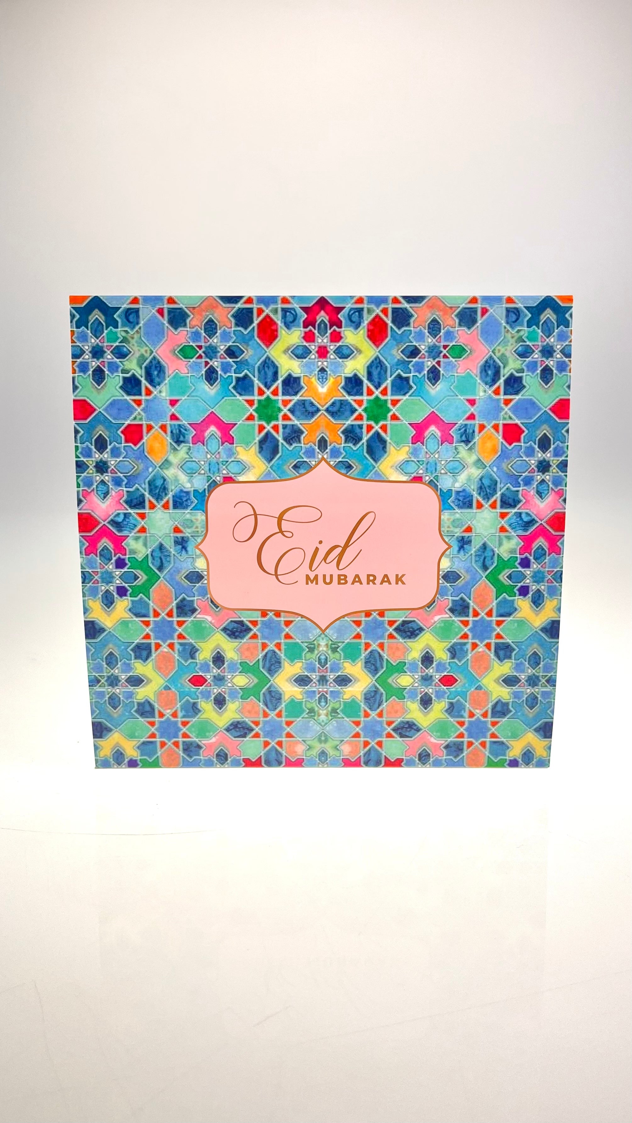 Colorful Eid gift box Create your own